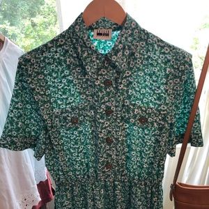 Vintage floral dress